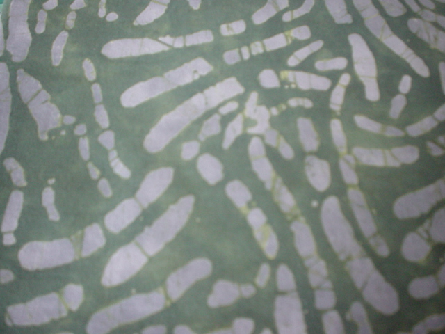 Batik-Medium Green-medium, green, batik, grey, squiggles, india, cotton