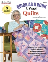 Quick as a Wink 3-Yard Quilts-Quick As A Wink 3-Yard Quilts - Pattern Book

by Donna Robertson of Fabric Cafe