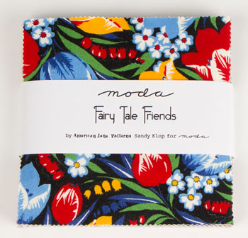 Fairy Tale Friends Charm Pack-Fairy Tale friends by american jane patterns sandy klop for moda