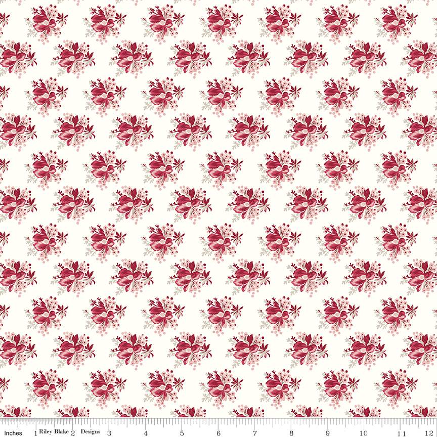 Heartfelt Bouquets Cream-Fiber Content: 100% Cotton

Width: 43/44

Designer: Gerri Robinson

Collection: Heartfelt

Release Date: June 2023

Item Description: Heartfelt by Gerri Robinson of Planted Seed Designs for Riley Blake Designs is great for quilting, apparel and home decor. This print features an array of floral bouquets.

Washing Instructions: Machine Wash Cold/Tumble Dry Low