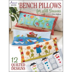 Annie's- Bench Pillows for All Seasons-Vendor : Annie's Publishing
Product Type : Applique, Kitchen & Home, Quilting
Count : 48 pages
Size : 8-1/2 x 11
Author : Chris Malone