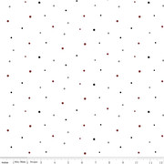 Flannel Hello Winter Dots Multi- This double napped flannel from Hello Winter by Tara Reed for Riley Blake Designs is great for apparel, blankets, quilts and quilt backs. This print features scattered dots.