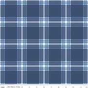 Flannel Snow Leopard Plaid Denim-Fiber Content: 100% Cotton

Width: 43/44

Designer: Amanda Niederhauser

Collection: Snow Leopard

Release Date: April 2023

Item Description: This double napped flannel by Amanda Niederhauser for Riley Blake Designs is great for apparel, blankets, quilts and quilt backs. This geometric print features a large plaid design.

Washing Instructions: Machine Wash Cold/Tumble Dry Low