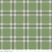 Flannel Snow Leopard Plaid Green-Fiber Content: 100% Cotton

Width: 43/44

Designer: Amanda Niederhauser

Collection: Snow Leopard

Release Date: April 2023

Item Description: This double napped flannel by Amanda Niederhauser for Riley Blake Designs is great for apparel, blankets, quilts and quilt backs. This geometric print features a large plaid design.