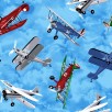 Airplanes- Blue-Vendor : Fabric Traditions
Genre : Novelty
Content : 100% COTTON
Width : 44/45
Airplanes blue