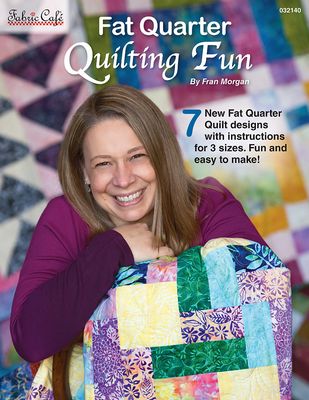 Fabric Cafe- Fat Quarter Quilting Fun-Fabric cafe fat quarter quilting fun 7 quilt designs by Fran Morgan