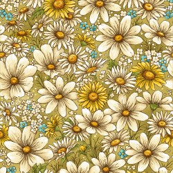 Bee Kind- Flowers-Vendor : Paintbrush Studio Fabrics
Color : Gold
Genre : Floral
Content : 100% COTTON
Width : 43/44
