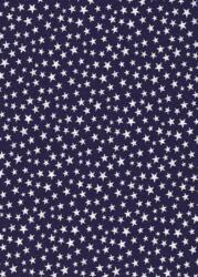 Patriotic Prints - navy with white stars-patriotic print navy stars white