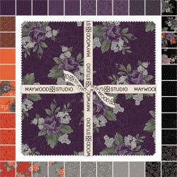 Web of Roses-Vendor : Maywood Studio
Product Type : Metallic, Precuts
Reduced Price : Yes
Count : 42 squares
Size : 10 x 10
Designer : Jera Brandvig
Precuts : 10 Squares, ALL
Genre : Bugs & Insects, Floral, Holiday: Halloween
Content : 100% COTTON