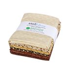 Stof Natural Brown Fat Quarter Bundle 6pk-Product Details
Stof Fabrics Quilter's Coordinates Bundle contains 6 FAT QUARTERS of assorted natural and brown prints. Quilters Coordinates by Stof are 100% Cotton-Oeko-tex certified fabrics. Pre-cut.
Specifications

Brand
Stof A/S Fabrics