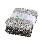 Stof Black and White Fat Quarter Bundle 6pk-Product Details
Stof Fabrics Quilter's Coordinates Bundle contains 6 FAT QUARTERS of assorted black and white prints. Pre-cut.
Specifications

Brand
Stof A/S Fabrics