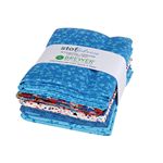 Stof Turquoise Fat Quarter Bundle 6pk-Product Details
Stof Fabrics Quilter's Coordinates Bundle contains 6 FAT QUARTERS of assorted turquoise prints. Quilters Coordinates by Stof are 100% Cotton-Oeko-tex certified fabrics. Pre-cut.
Specifications

Brand
Stof A/S Fabrics