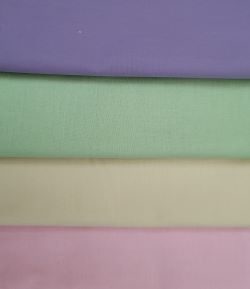 Solids Pastel Colorway Half Yard Bundle-Pastels, pink, green, yellow, purple, fabric, riley blake, solids, half yard bundle