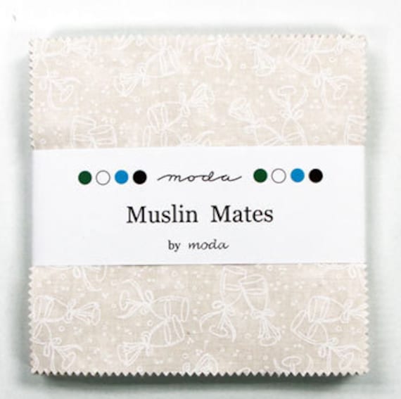 Muslin Mates-muslin mates charm pack by moda