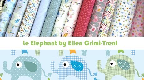 Le Elephant roll-up-le elephant by ellen crimi-trent clothworks strip roll