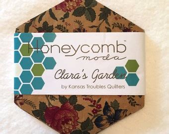 Clara's Garden Honeycomb-Kansas Troubles, Fat Quarter Bundle, Moda fabrics, Earth Tone, Fall 